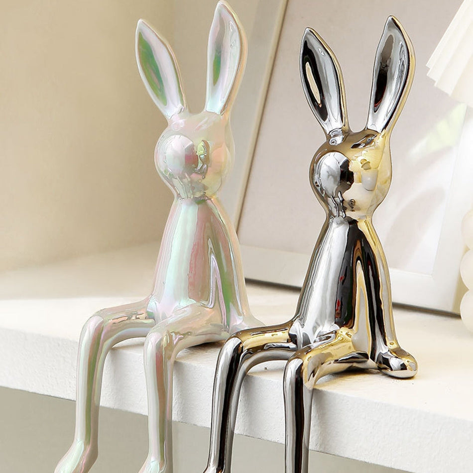 WhimsyRabbit – Charmerende kaninfigurer til moderne boligindretningsforbedring