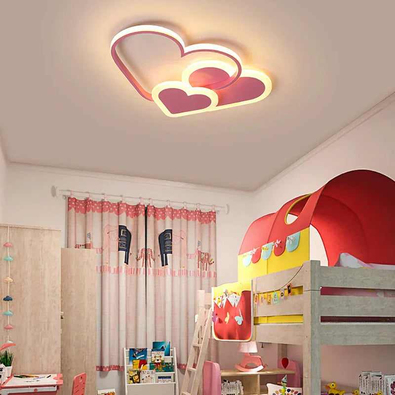 HeartGlow – Elegant Soft Glow Loftslampe for en hyggelig og afslappende stemning