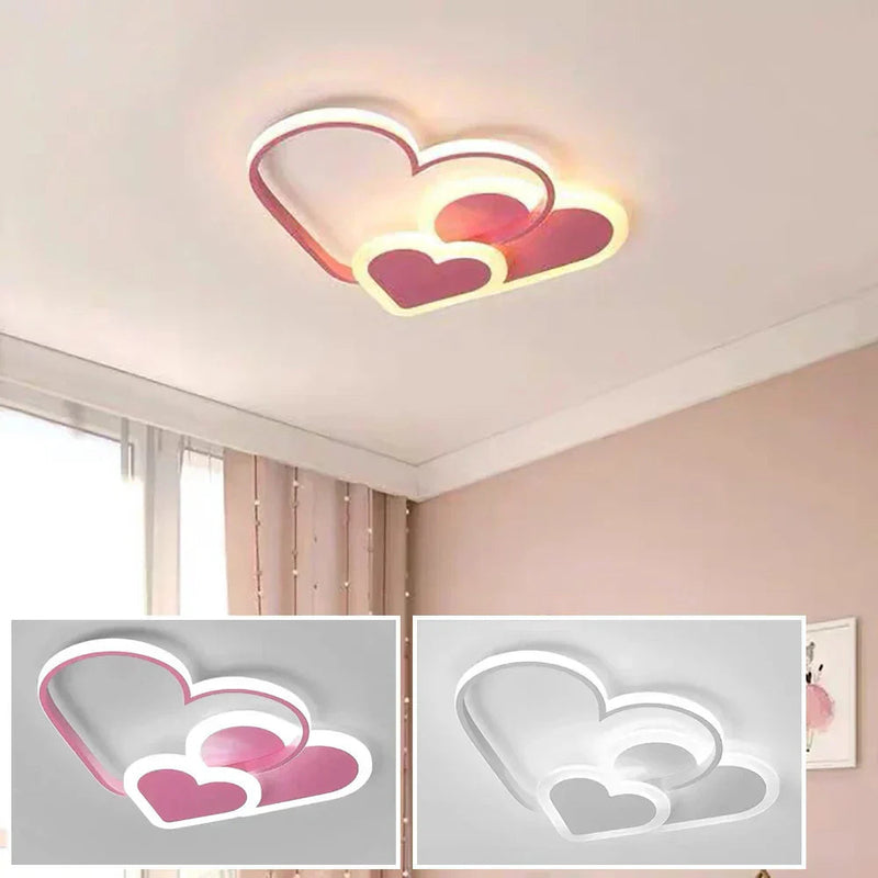 HeartGlow – Elegant Soft Glow Loftslampe for en hyggelig og afslappende stemning