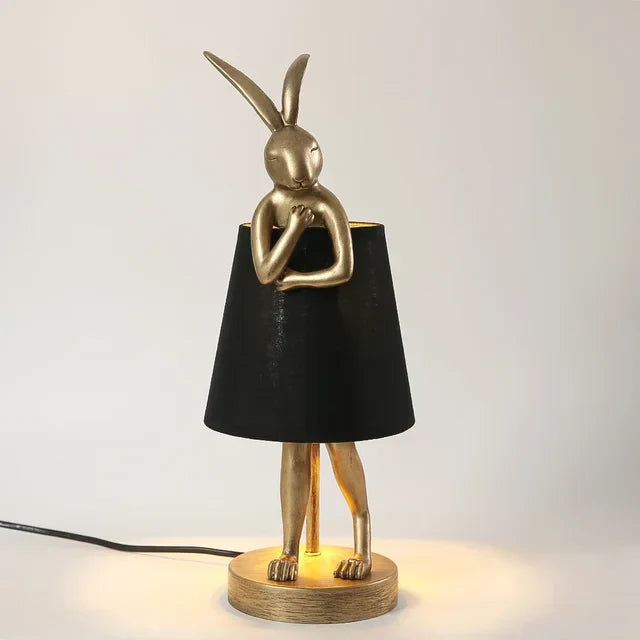 BunnyGlow - Sød Kanin LED Bordlampe med Dæmpbar Belysning