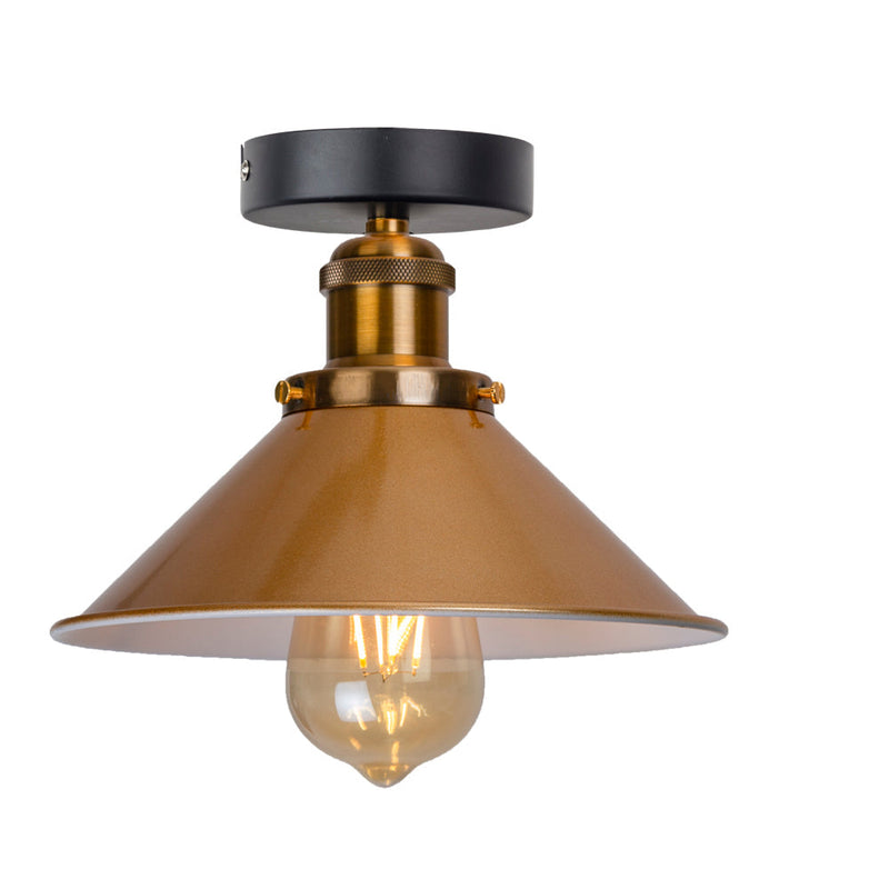HaloCone - Minimalistisk kegleformet loftslampe med hyggelig belysning