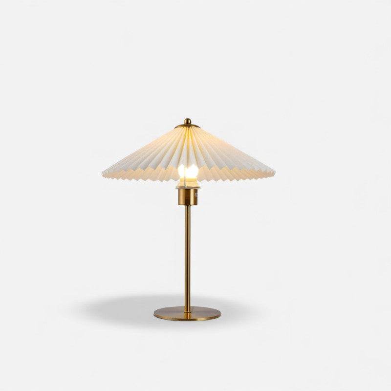 ShadeAura – Dekorativ LED Bordlampe med Paraplyform