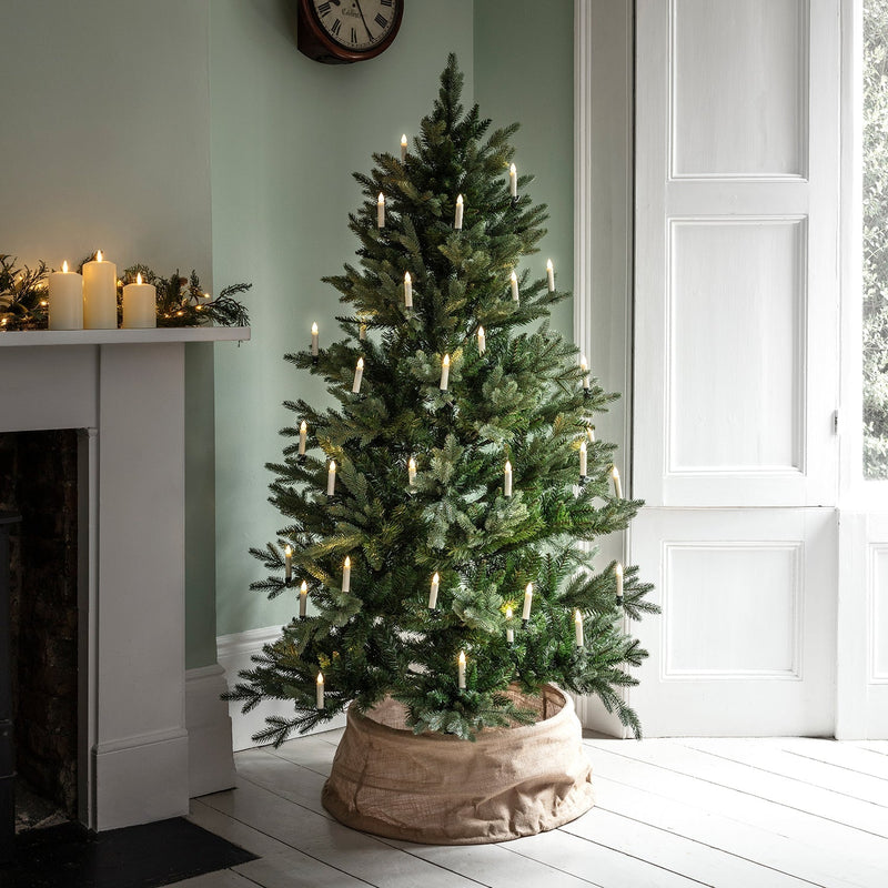 LumiFlame - Elegante trådløse juletræslys med varm LED-belysning