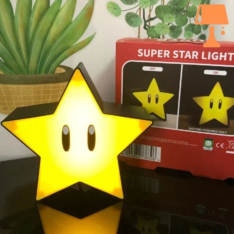 StarBright - Legende Mario-inspireret lampe for en magisk glød