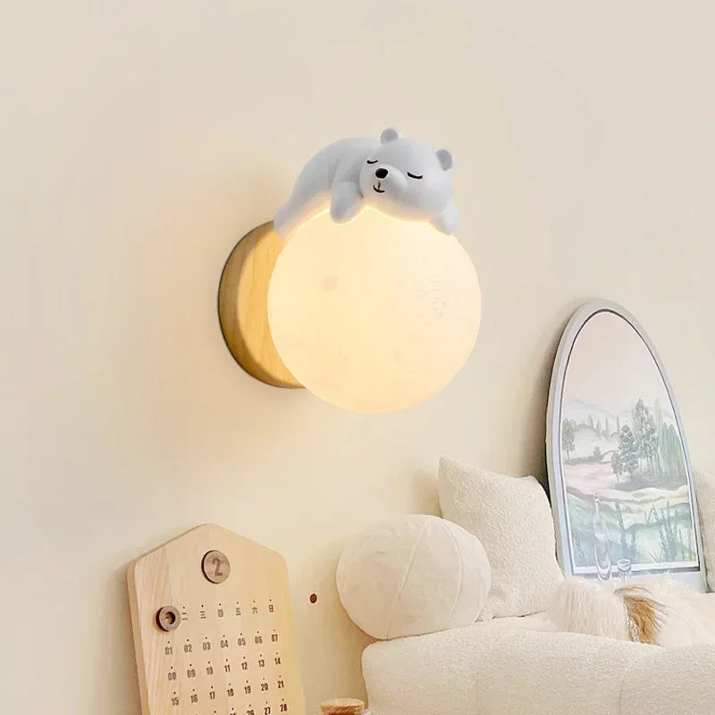 MoonGlow – Magisk månelampe med beroligende glød og elegant design