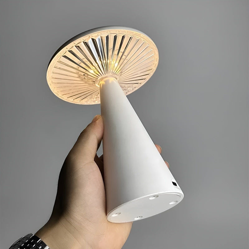 ZenMushroom - Bærbar LED-bordlampe i svampeform til en hyggelig atmosfære