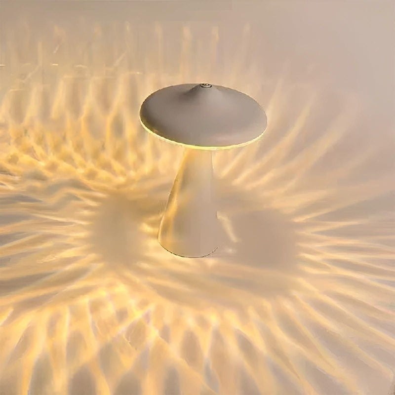ZenMushroom - Bærbar LED-bordlampe i svampeform til en hyggelig atmosfære