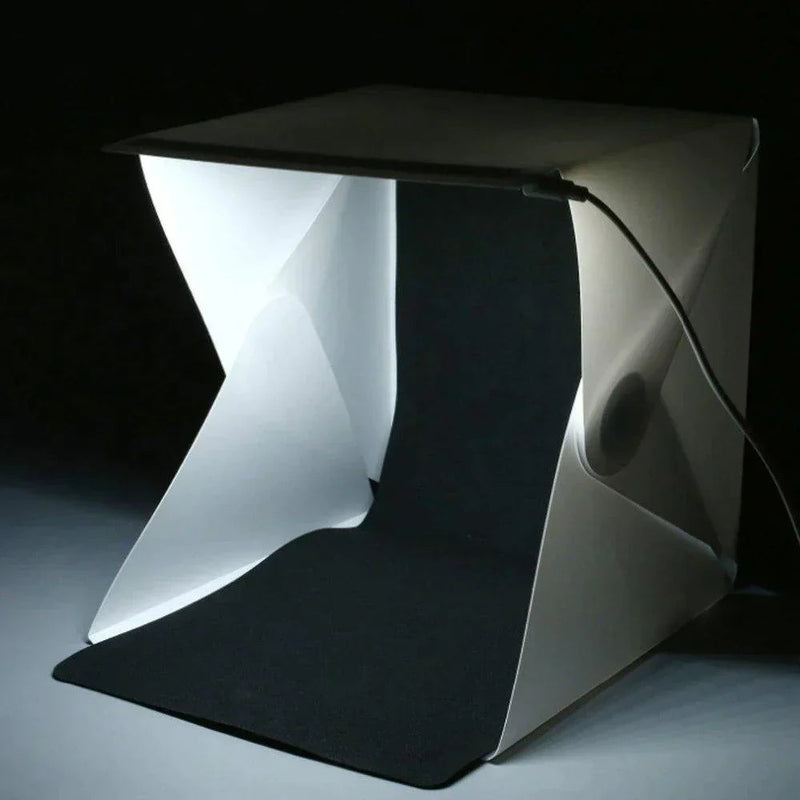 GlowBox - Portable Light Studio for perfekt fotografering