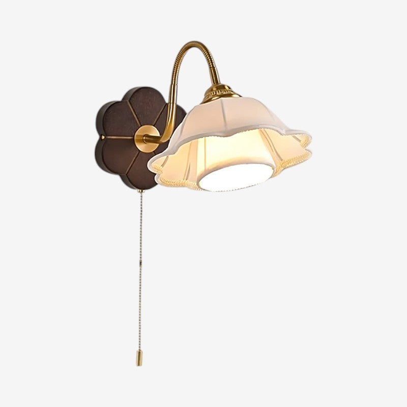 GlowRose – Kreativ LED Væglampe med Roseninspireret Design