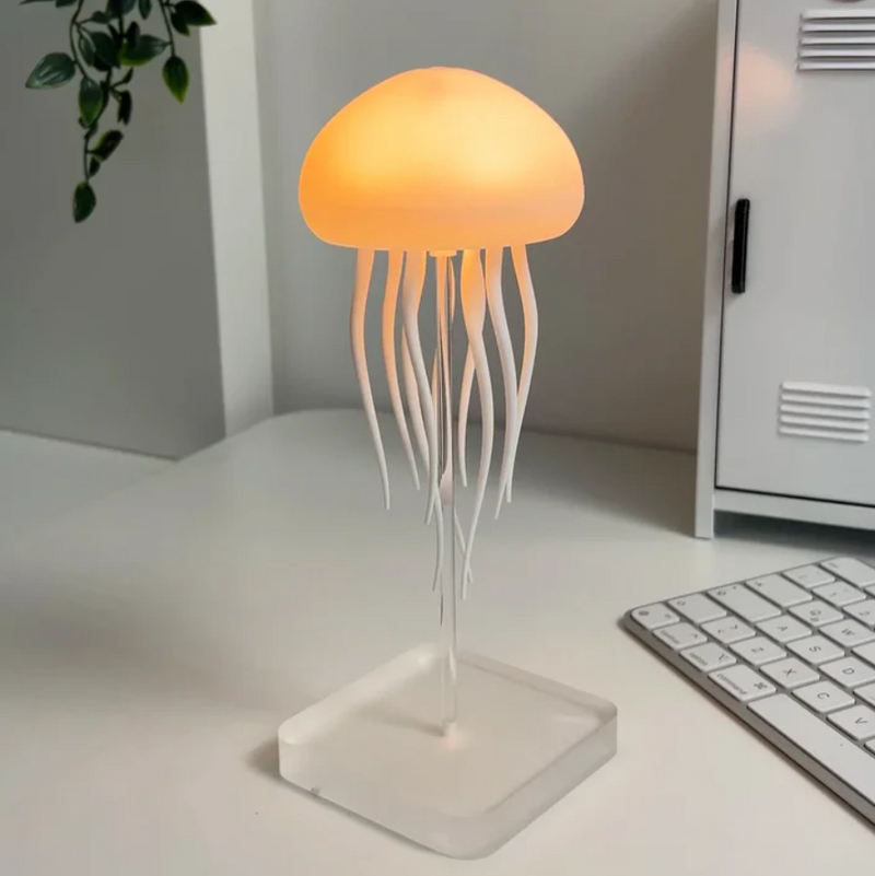 AquaGlow - Jellyfish LED-lampe med realistisk bevægelse for en beroligende stemning