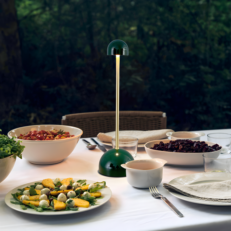 GlowFlex - Moderne ledningsfri bordlampe med berøringsdæmpning og lang batterilevetid