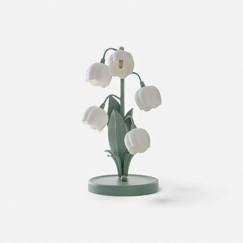 GlowBloom – LED dekorativ bordlampe med blomsterinspireret design