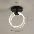 BrightNest - Moderne LED-loftslampe med elegant nordisk design til entre og opholdsrum