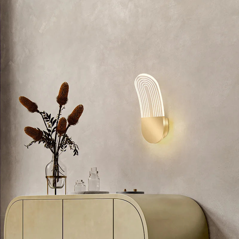 GlowForm - Moderne LED væglampe til stilfuld og funktionel belysning