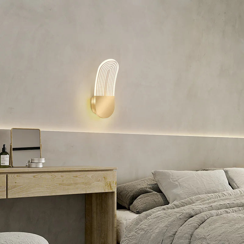GlowForm - Moderne LED væglampe til stilfuld og funktionel belysning