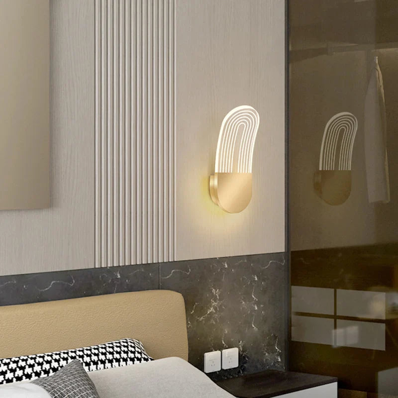 GlowForm - Moderne LED væglampe til stilfuld og funktionel belysning