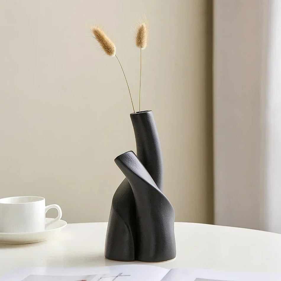 AuraBloom – Moderne abstrakt vase med stilfuldt design til elegante blomsterdekorationer