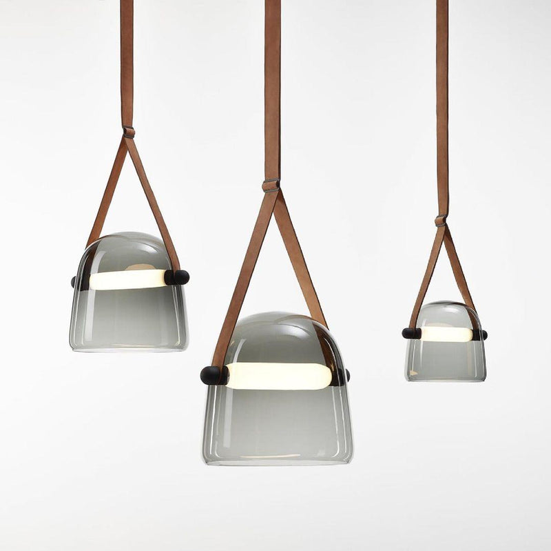 LumaNest – Elegant minimalistisk pendellampe med blødt omgivende lys
