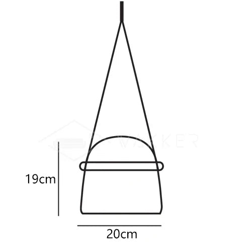 LumaNest – Elegant minimalistisk pendellampe med blødt omgivende lys