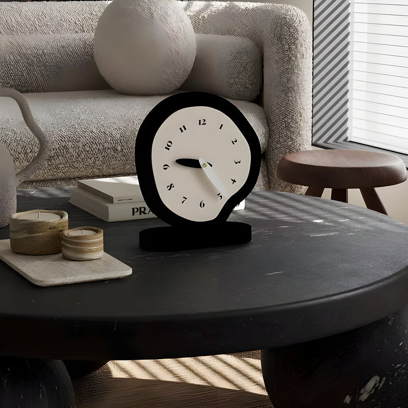 WhisperTime – Wabi Sabi bordur med lydløs urværk og minimalistisk ro
