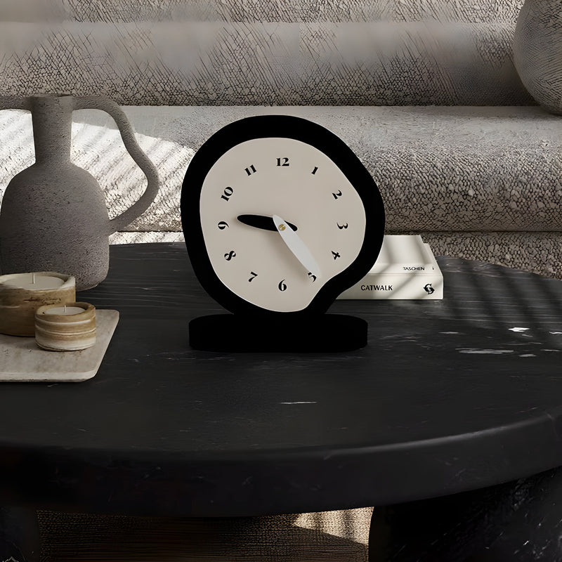 WhisperTime – Wabi Sabi bordur med lydløs urværk og minimalistisk ro