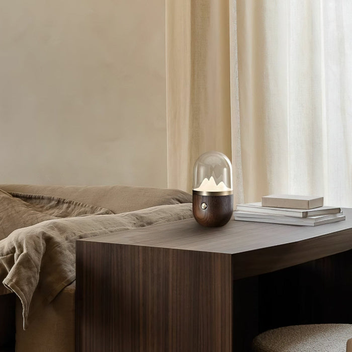 PeakLamp – Bjerginspireret sengelampe med personlig stemning