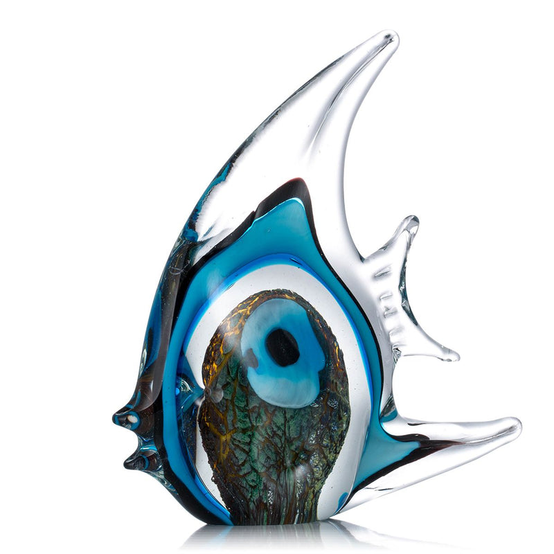AquaVista – Kunstnerisk fiskeskulptur med indviklet design og perfekt til boligindretning