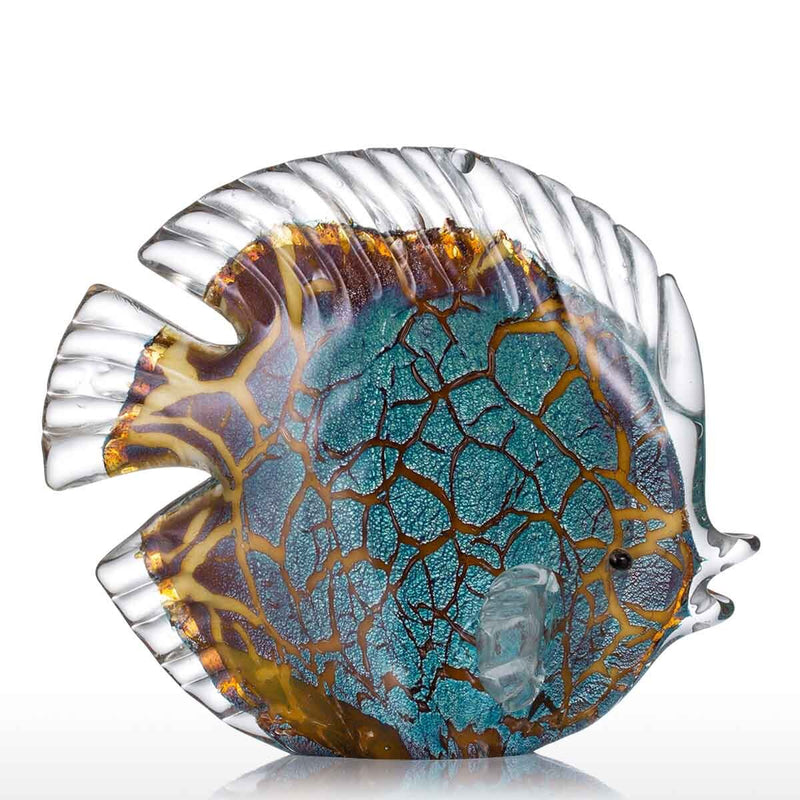 AquaVista – Kunstnerisk fiskeskulptur med indviklet design og perfekt til boligindretning