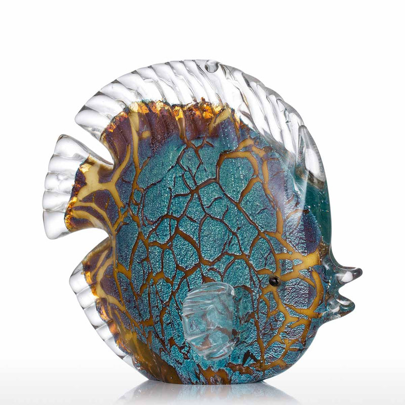 AquaVista – Kunstnerisk fiskeskulptur med indviklet design og perfekt til boligindretning