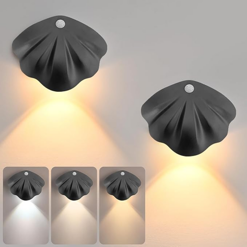 GlowShell – LED natlampe med bevægelsessensor til gang og soveværelse
