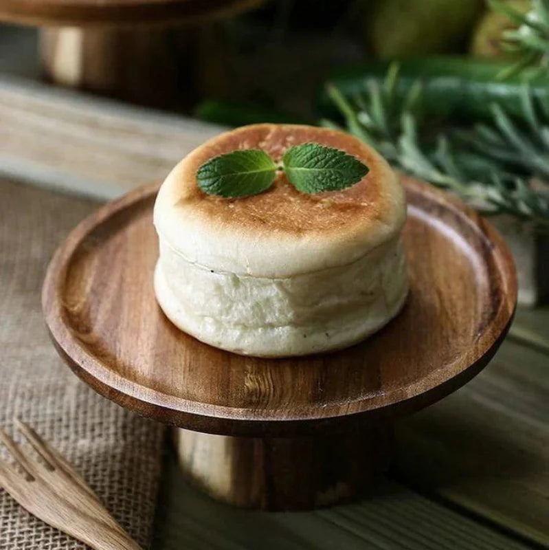 DisplayMaster – Glat rund top foderstander med solid base til servering