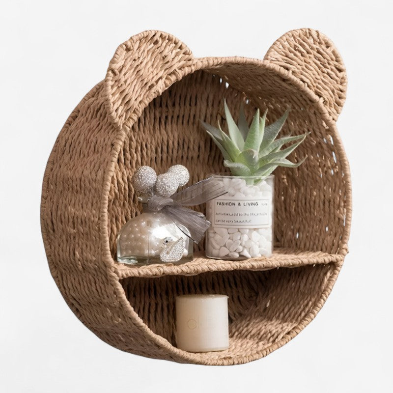 WildShelf – Dyreformet Væghylde til Indendørs Organisering