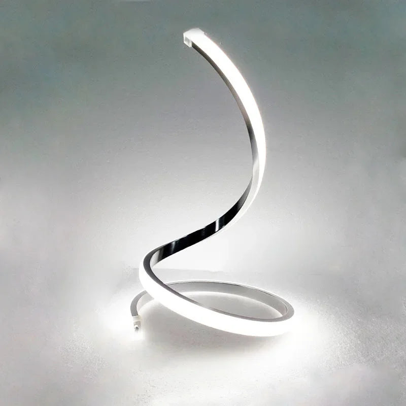 SerpentGlow - Stilfuld Snake LED-bordlampe med dæmpbar belysning