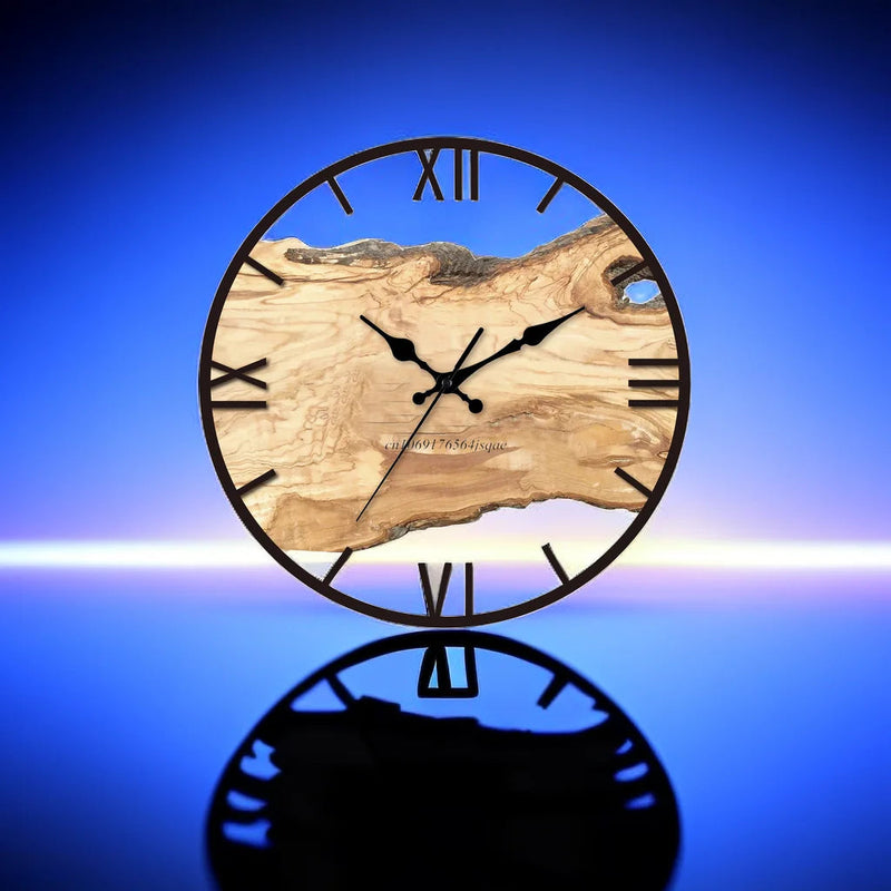 LucidHours – Gennemsigtigt vægur med elegant design til moderne interiør