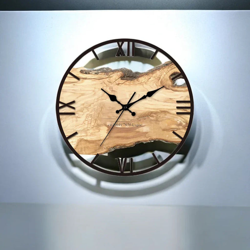 LucidHours – Gennemsigtigt vægur med elegant design til moderne interiør