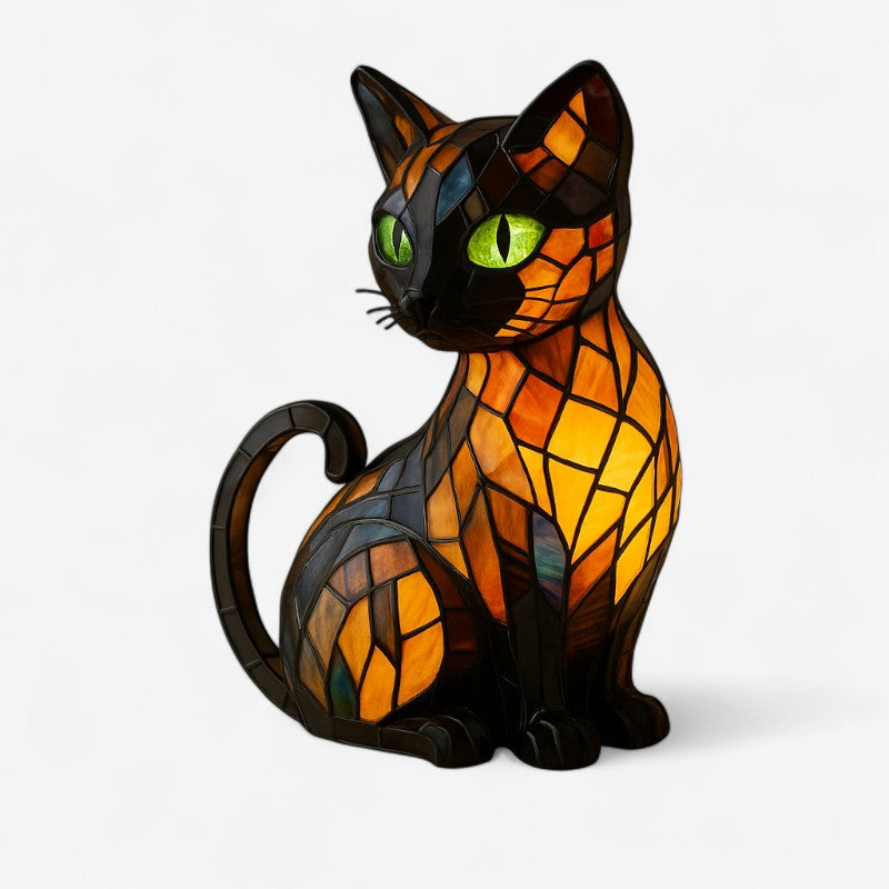 LumiCat – LED Lys med Katteinspireret Form og Farveskiftende Funktion