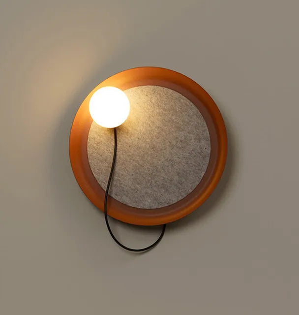 LumaRing - Moderne cirkulær LED væglampe med elegant glød