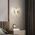 LumiGold - Stilfuld LED-væglampe med varm glød og moderne elegance