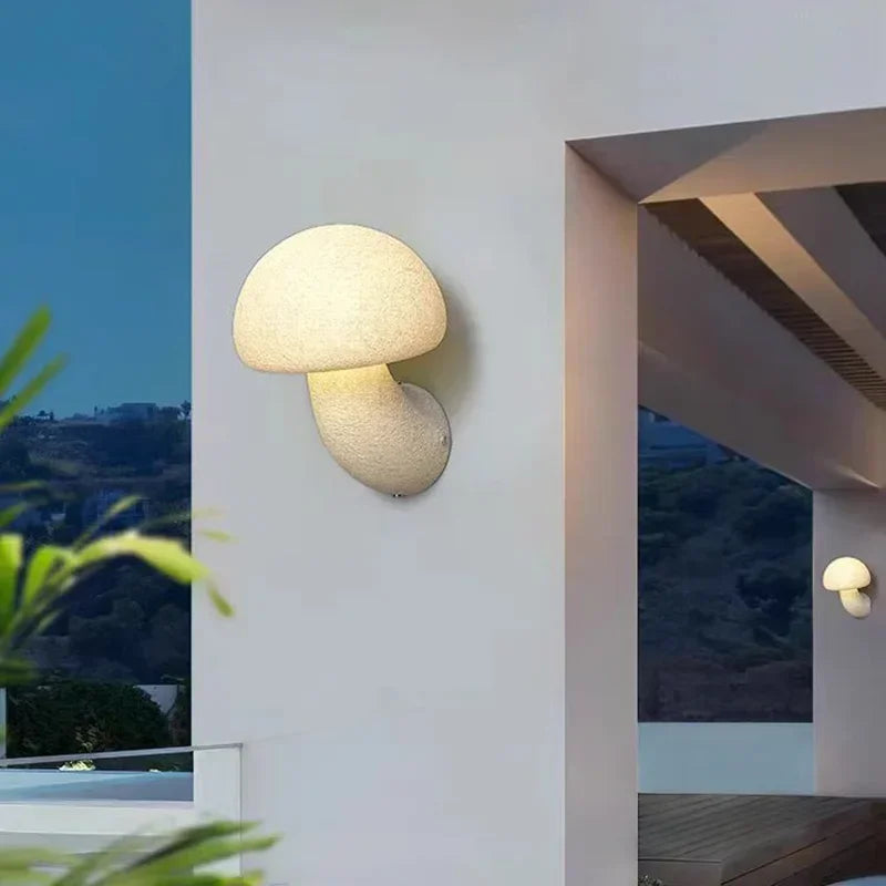 GlowCap - Fortryllende LED-lampe i form af en svamp til magisk belysning i hjemmet