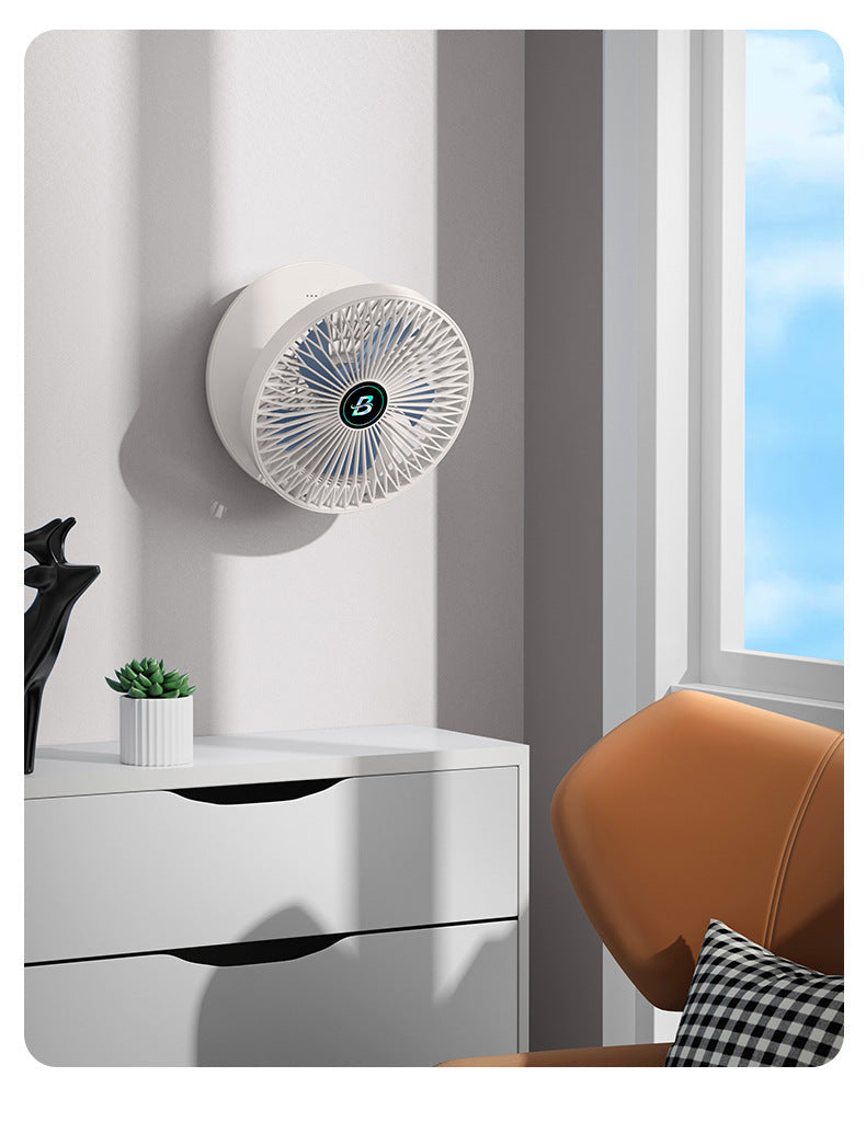 SmartFan – Kompakt 5-blads bordventilator med justerbare hastigheder