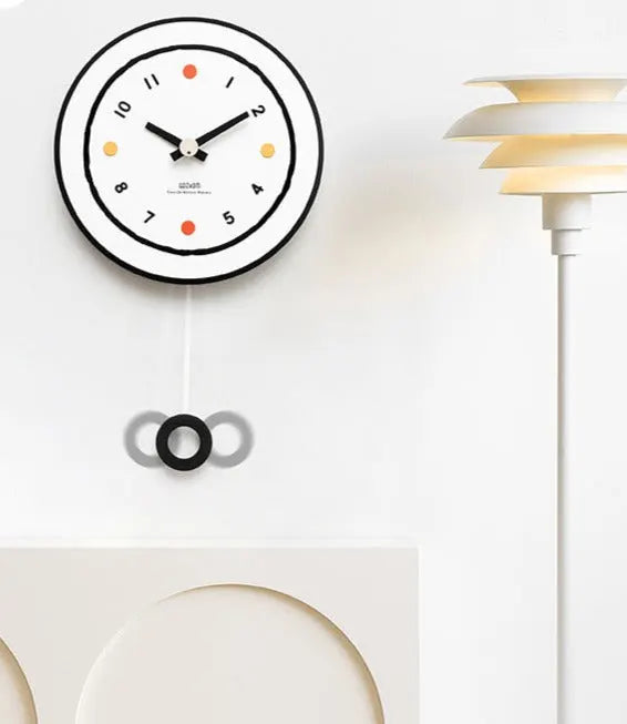 QuietTime - Chic Stille Pendulum Ur Stilfuldt design med rolig tidtagning