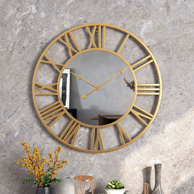 TimeCraft – Vægur i vintagestil med industriel charme og iøjnefaldende reflekterende detaljer