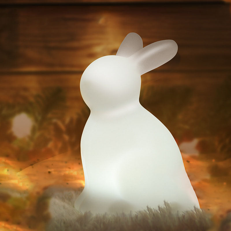 GlowNest - Trendy kreativ Rabbit LED-bordlampe til soveværelset