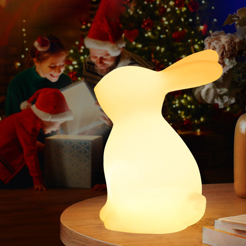 GlowNest - Trendy kreativ Rabbit LED-bordlampe til soveværelset