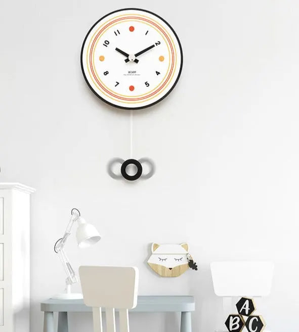 QuietTime - Chic Stille Pendulum Ur Stilfuldt design med rolig tidtagning