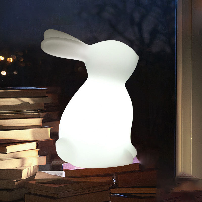 GlowNest - Trendy kreativ Rabbit LED-bordlampe til soveværelset
