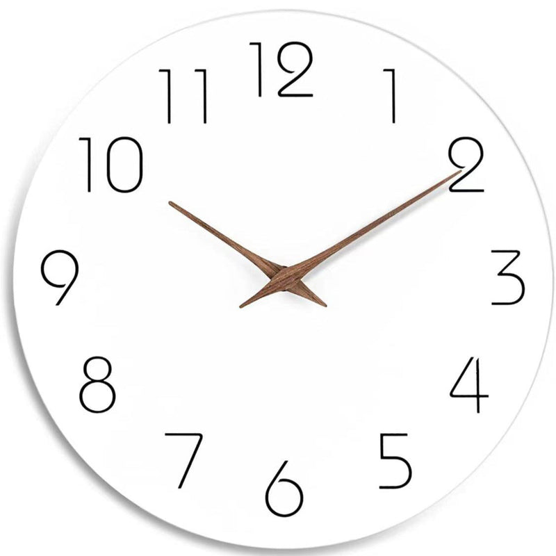 TimeAura – Moderne vægur med fede tal og elegante design