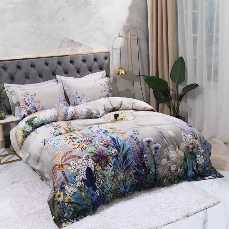SleepAura – Modern Nature inspireret dynebetræk sæt til et slankt og behageligt soveværelseslook