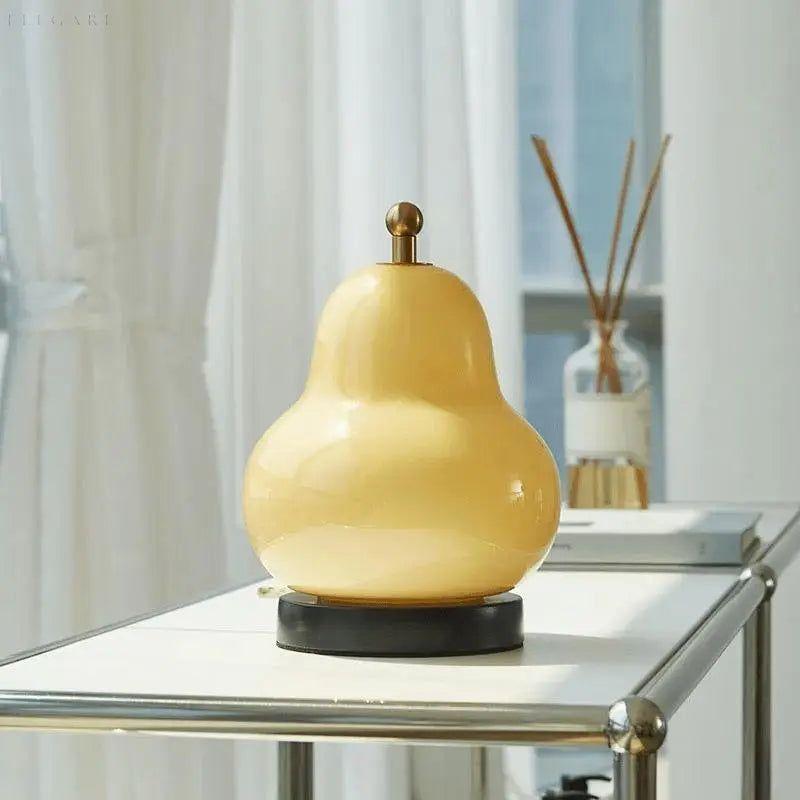 LumiPear - Pæreformet lampe med varmt lys og touch-dæmpning til en hyggelig stemning