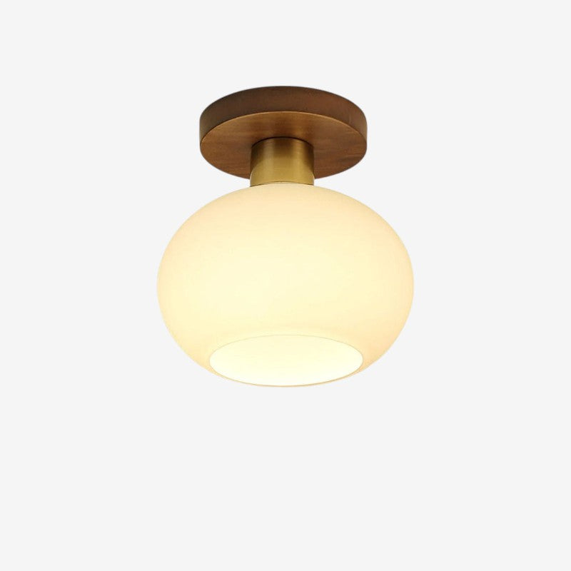 BrightAura - LED Loftlampe med Loftmonteret Form